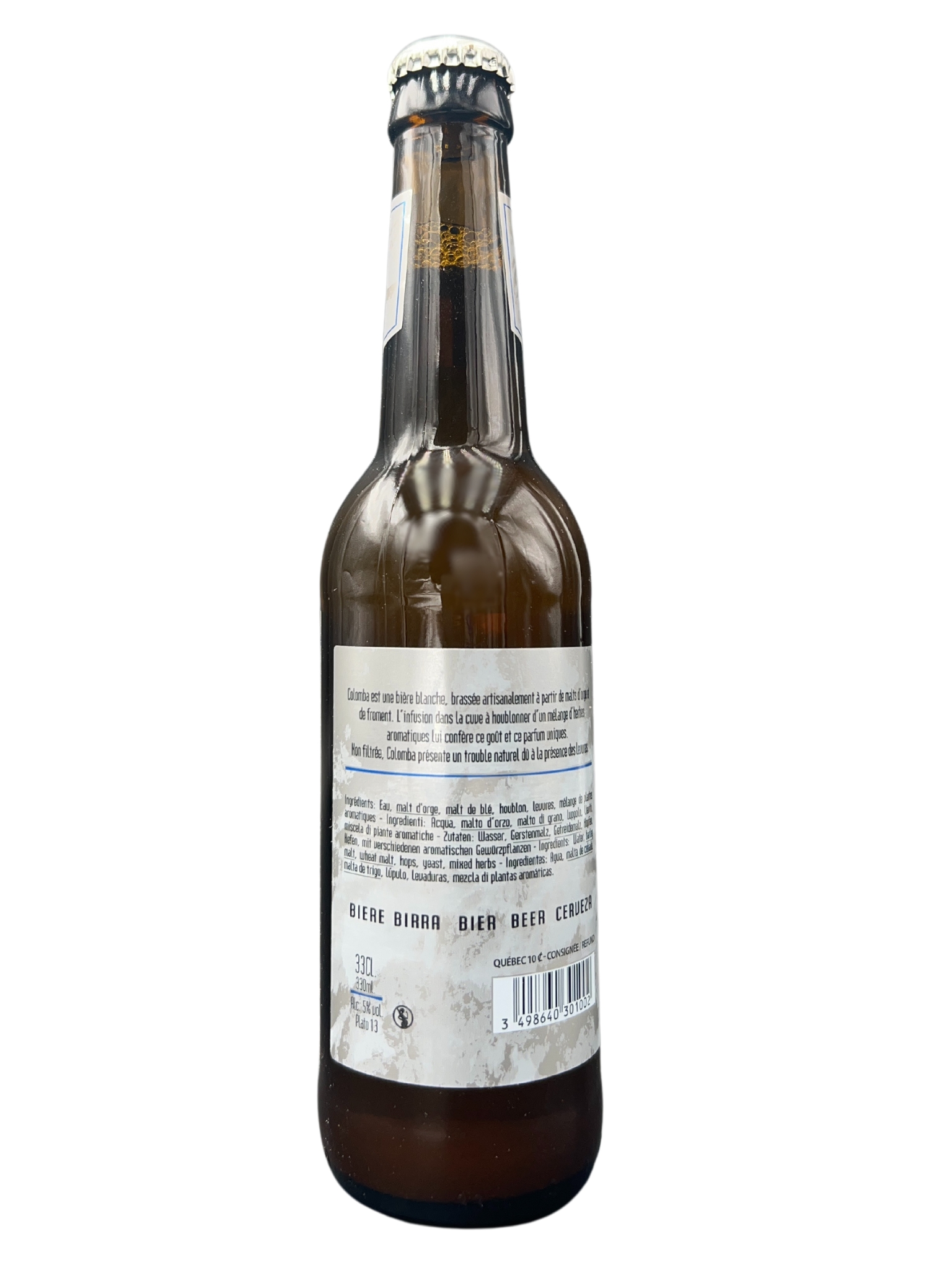 BIERE COLOMBA 33CL